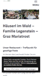 Mobile Screenshot of legenstein-hiw.at